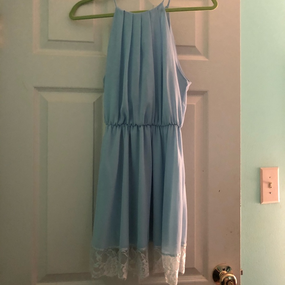 Light blue dress